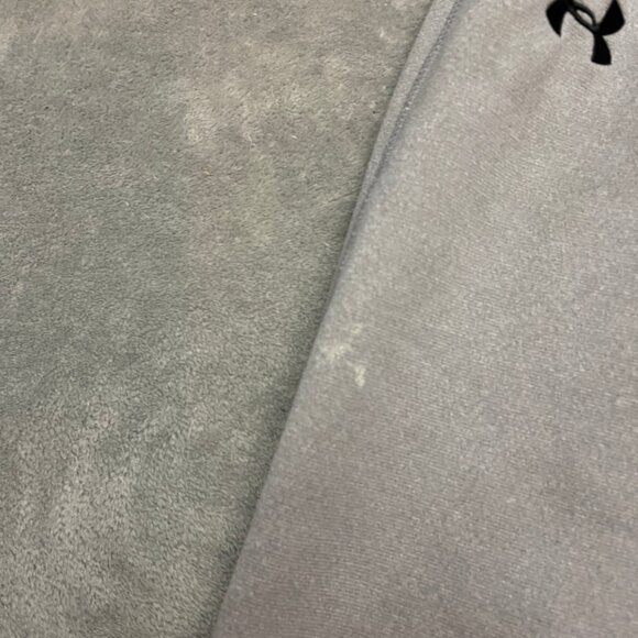 Under Armour Men's Size L Loose ColdGear Grey Sweatpants With Pockets - Picture 3 of 12